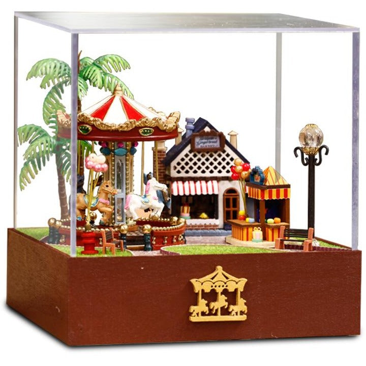 Carousel Happy Garden Sunshine Version DIY Music Box Series