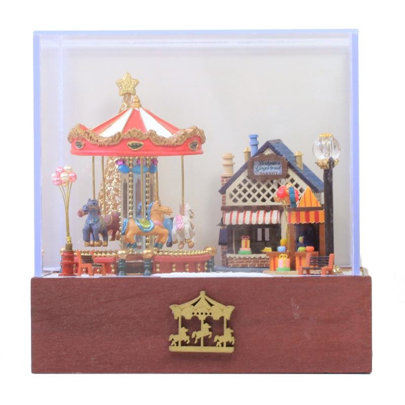 Carousel Happy Garden Happiness Version DIY Music Box Series
