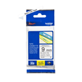 Brother PTouch Tape Cassette Laminated 9 mm Black On White Tape