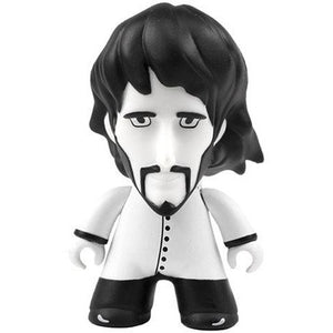 The Beatles Black and White George 4 1/2-Inch Titans Vinyl Figure