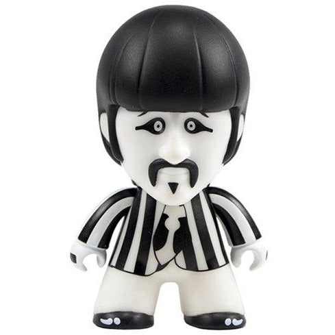 The Beatles Black and White Ringo 4 1/2-Inch Titans Vinyl Figure