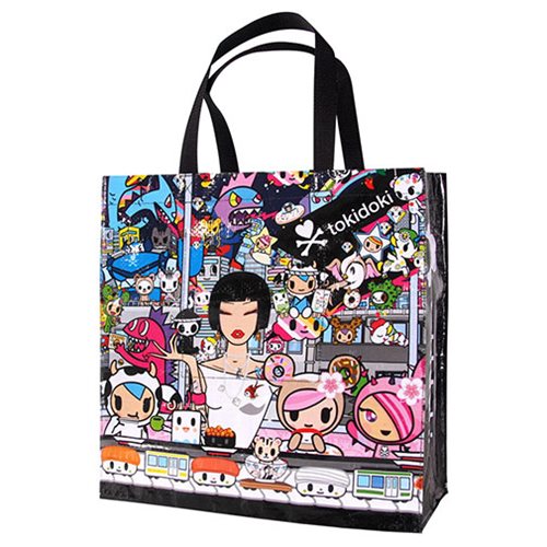 Tokidoki Kaiten Sushi Vinyl Tote Bag