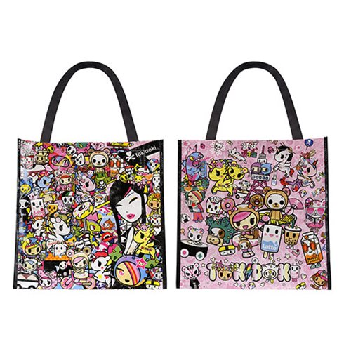 Tokidoki Kawaii Metropolis Vinyl Tote Bag