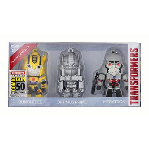 Transformers Bag Clip 3-Pack - San Diego Comic-Con 2019 Exclusive