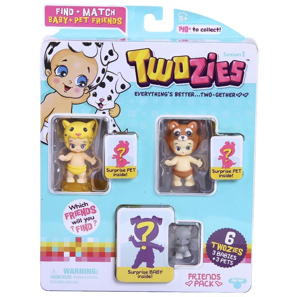 Twozies Season 1 Friends Pack