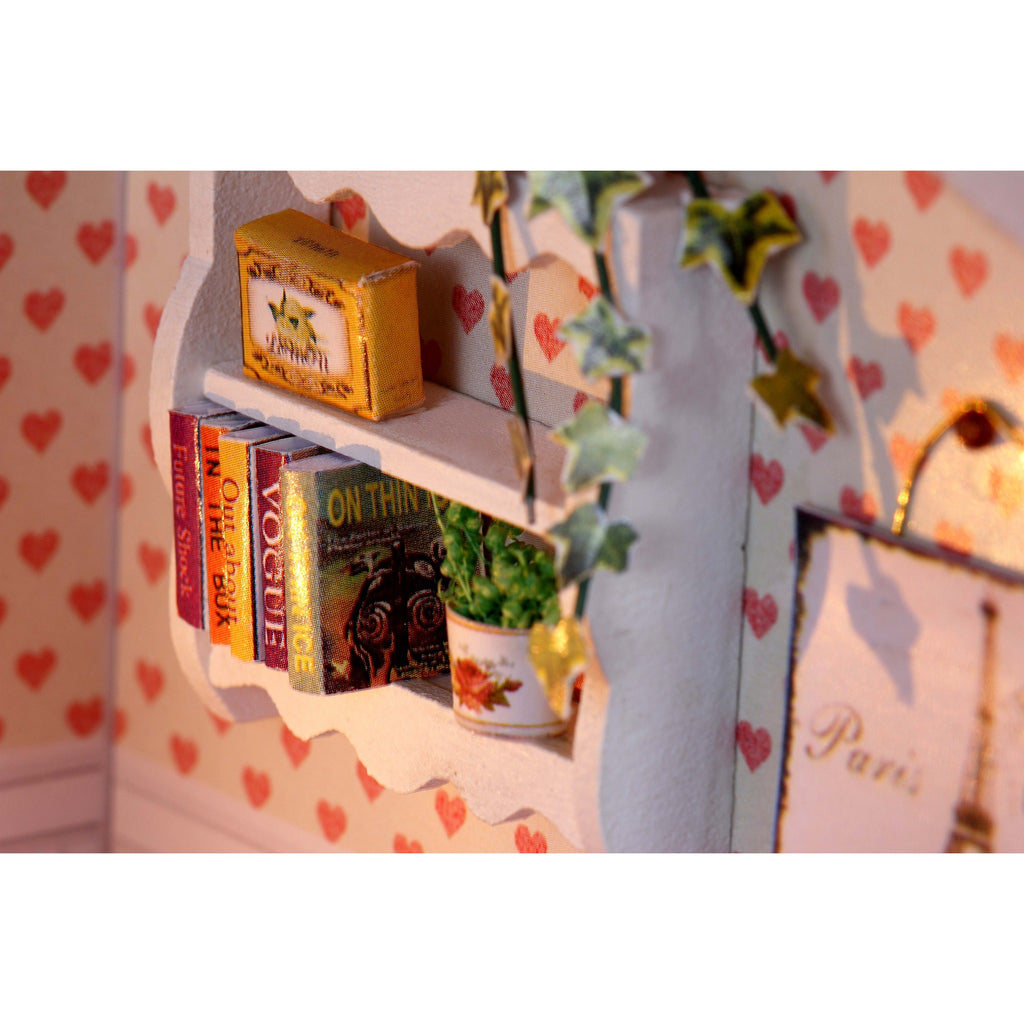Bedroom DIY Miniature Dollhouse