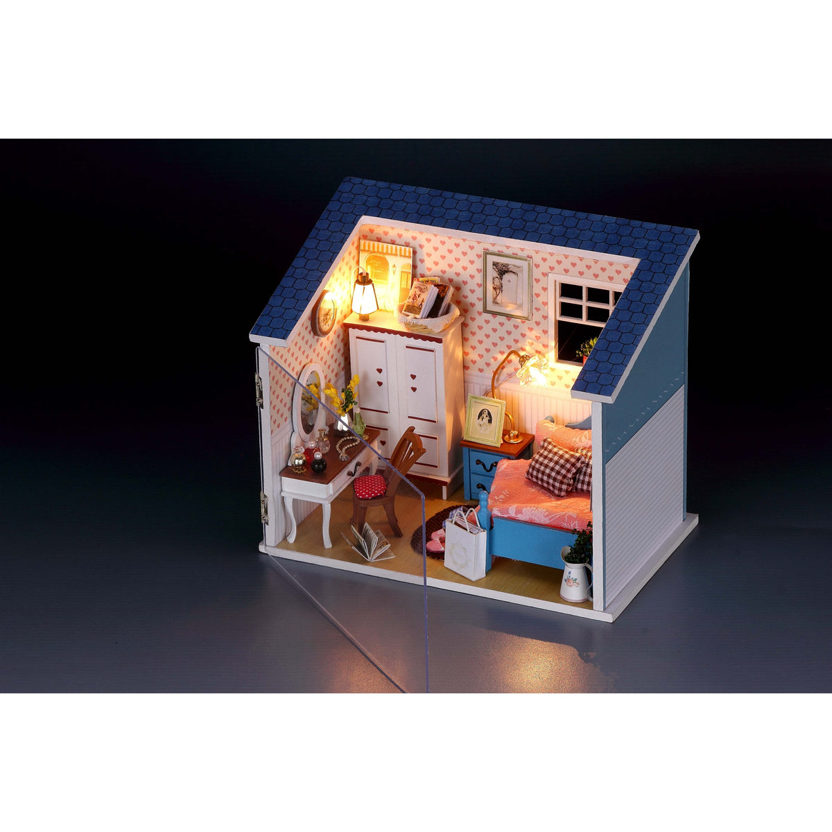 Bedroom DIY Miniature Dollhouse