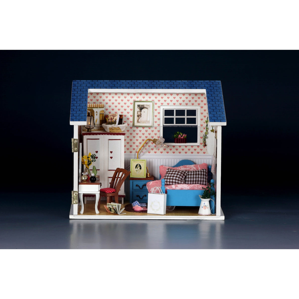 Bedroom DIY Miniature Dollhouse
