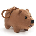 Gund We Bare Bears Grizz Clip-On Backpack Plush