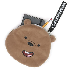 We Bare Bears Grizz Deluxe Zipper Pouch