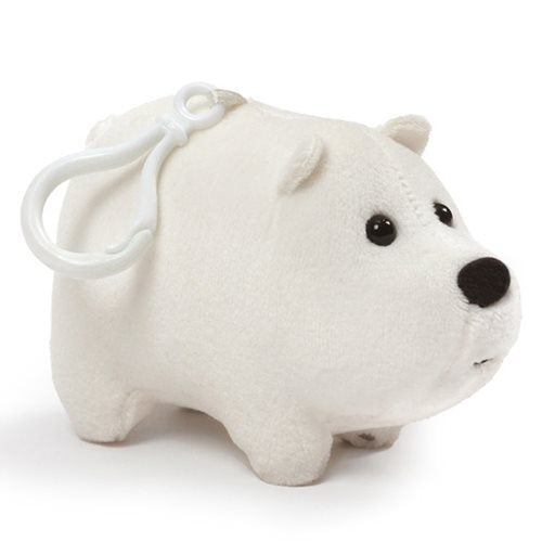 Gund We Bare Bears Ice Bear Clip-On Backpack Plush