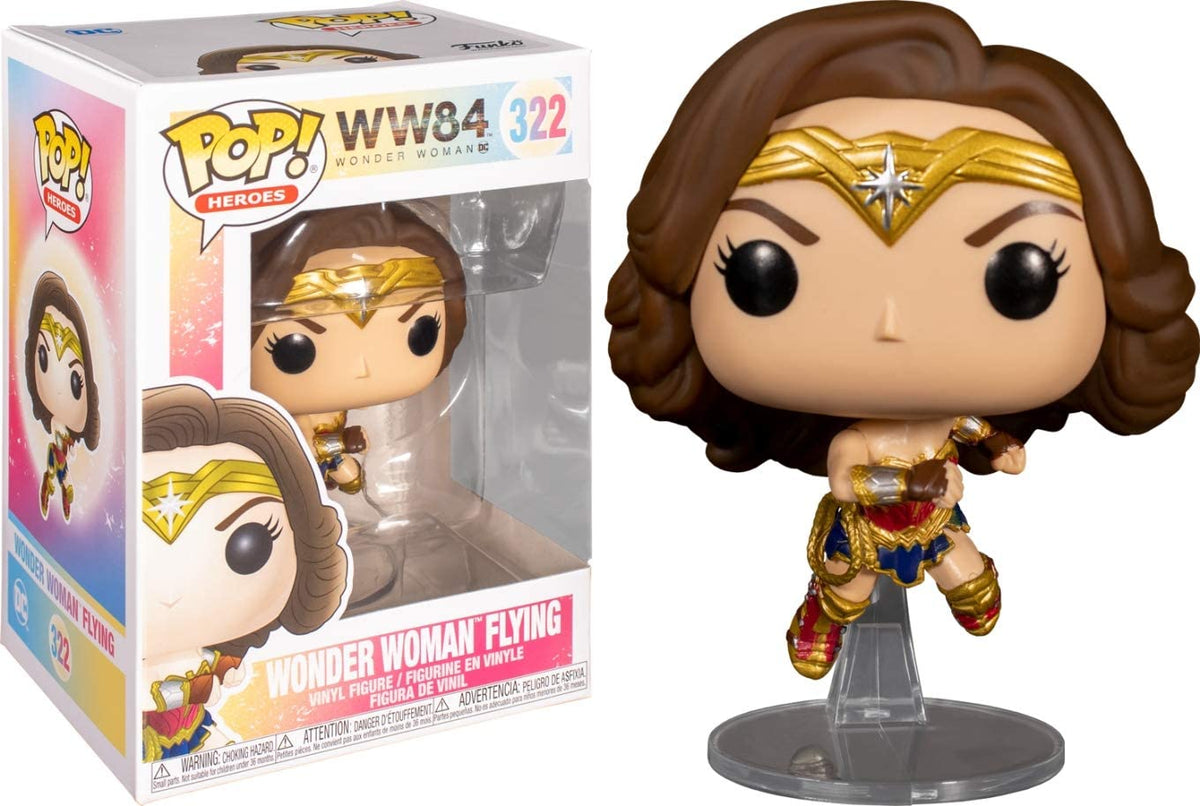 Wonder Woman 1984 Flying Metallic Funko Pop! Vinyl Figure