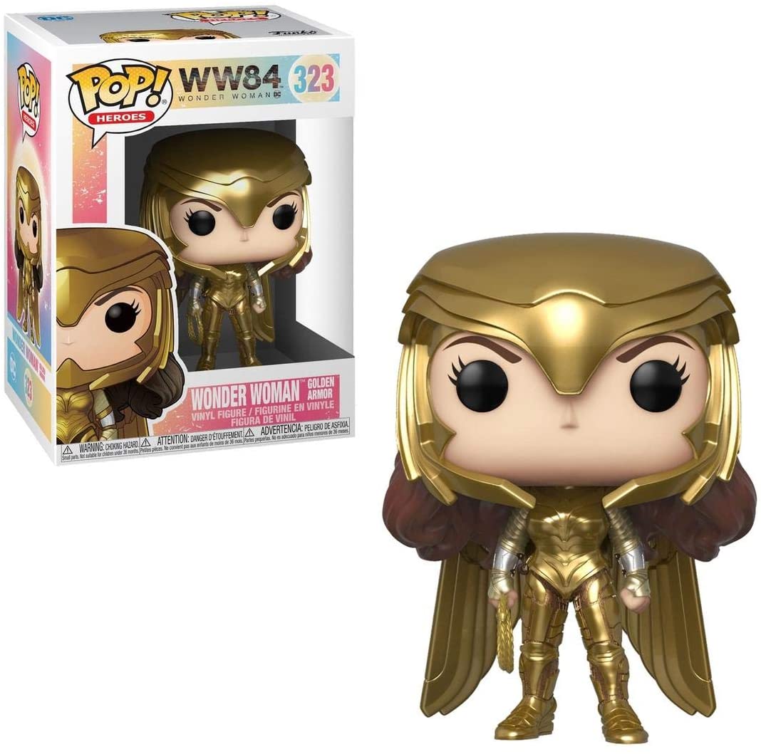 Funko Pop! Wonder Woman 1984 Gold Power Metallic Vinyl Figure