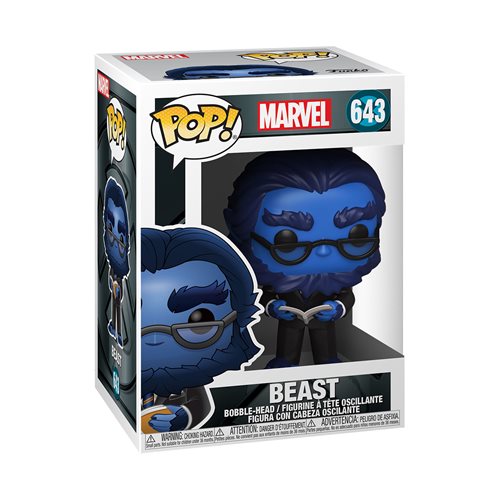 Funko Pop X-Men Beast #643 front product image