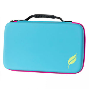Plant Therapy Essential Oils XL Hard-Top Carrying Case Light Blue