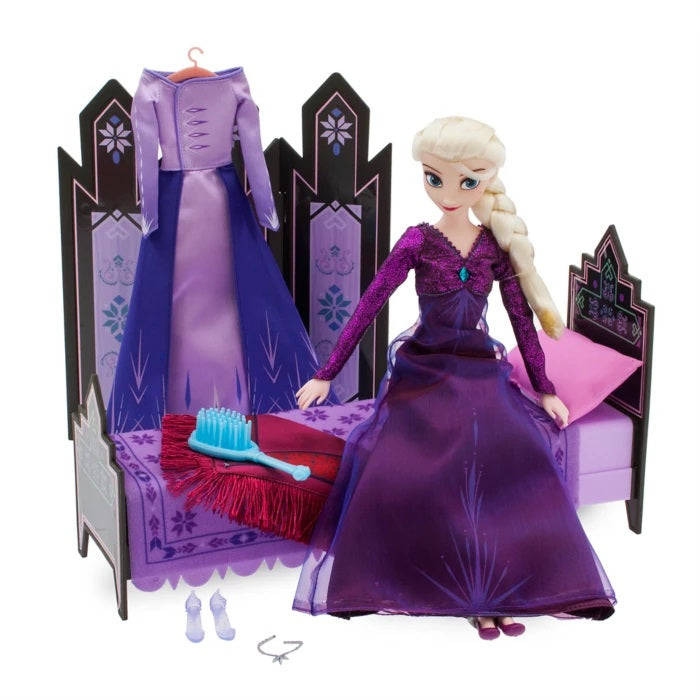 Elsa Classic Doll Bedroom Playset – Frozen 2
