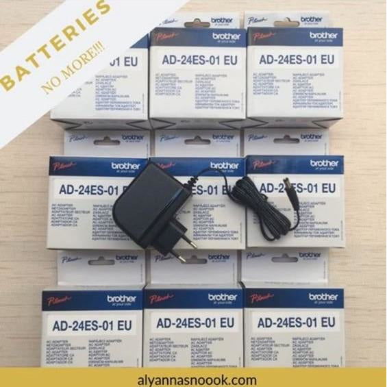 Brother PTouch AC Power Adaptor AD24ES