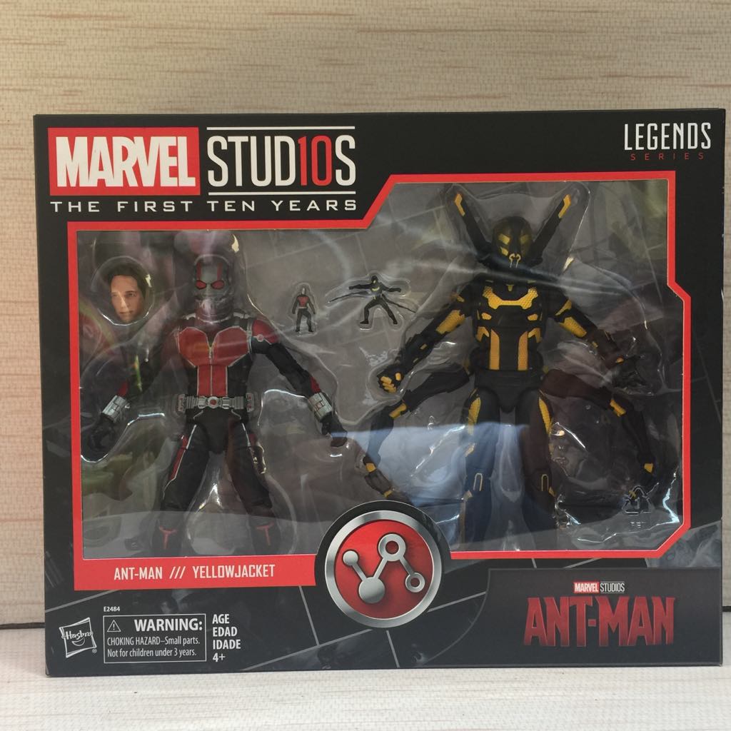 Marvel Legends Cinematic Universe 10th Anniversary Ant-Man and Yellowjacket 6-Inch Action Figures