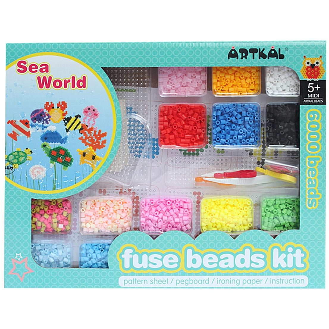 Artkal Super Kit with 6000 Beads