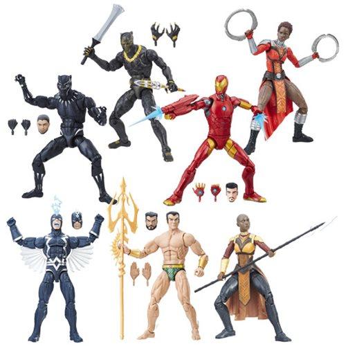 BAF Okoye - Black Panther Marvel Legends 6-Inch Action Figures (Sold Separately)