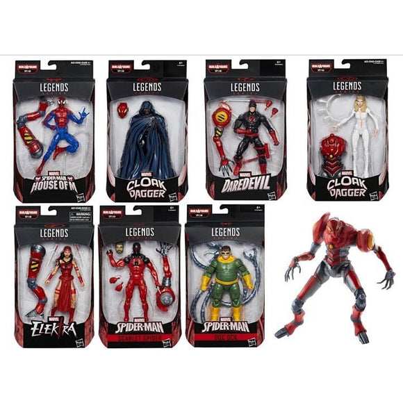 BAF SP//dr Spider-Man Marvel Legends 6-Inch Action Figures (Sold Separately)