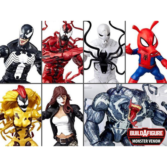 BAF Monster Venom - Venom Marvel Legends 6-Inch Action Figures (Sold Separately)