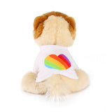 Itty Bitty Boo - Rainbow Heart T-Shirt Plush