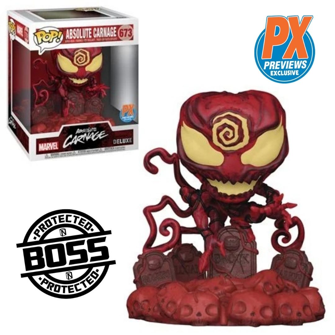 Marvel Heroes Absolute Carnage Deluxe Funko Pop! Vinyl Figure - Previews Exclusive