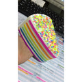 Super Slow Rise Rainbow Colored Cake  Scented  Squishy