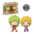 Funko Dragon Ball Super Super Saiyan Kale and Super Saiyan Caulifla Funko Pop! Vinyl 2-Pack