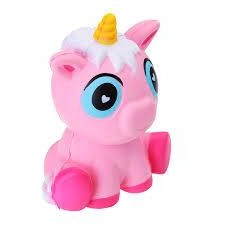 Super Slow Rise Pink Unicorn Scented  Squishy