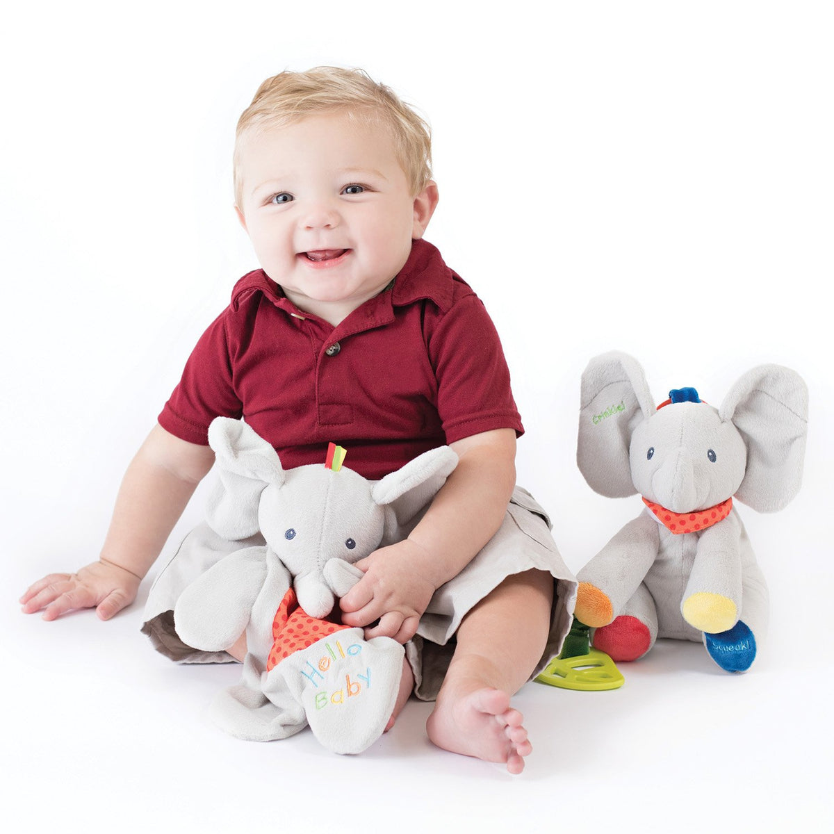 Gund Flappy Elephant Activity Toy Plush