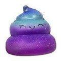 Super Slow Rise Crazy Galaxy Poop Scented Squishy
