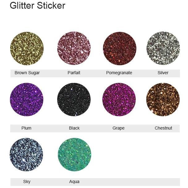 Glitter Craft Vinyl Sticker Generic