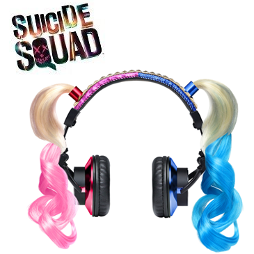 Suicide Squad Harley Quinn Circumaural Earphone