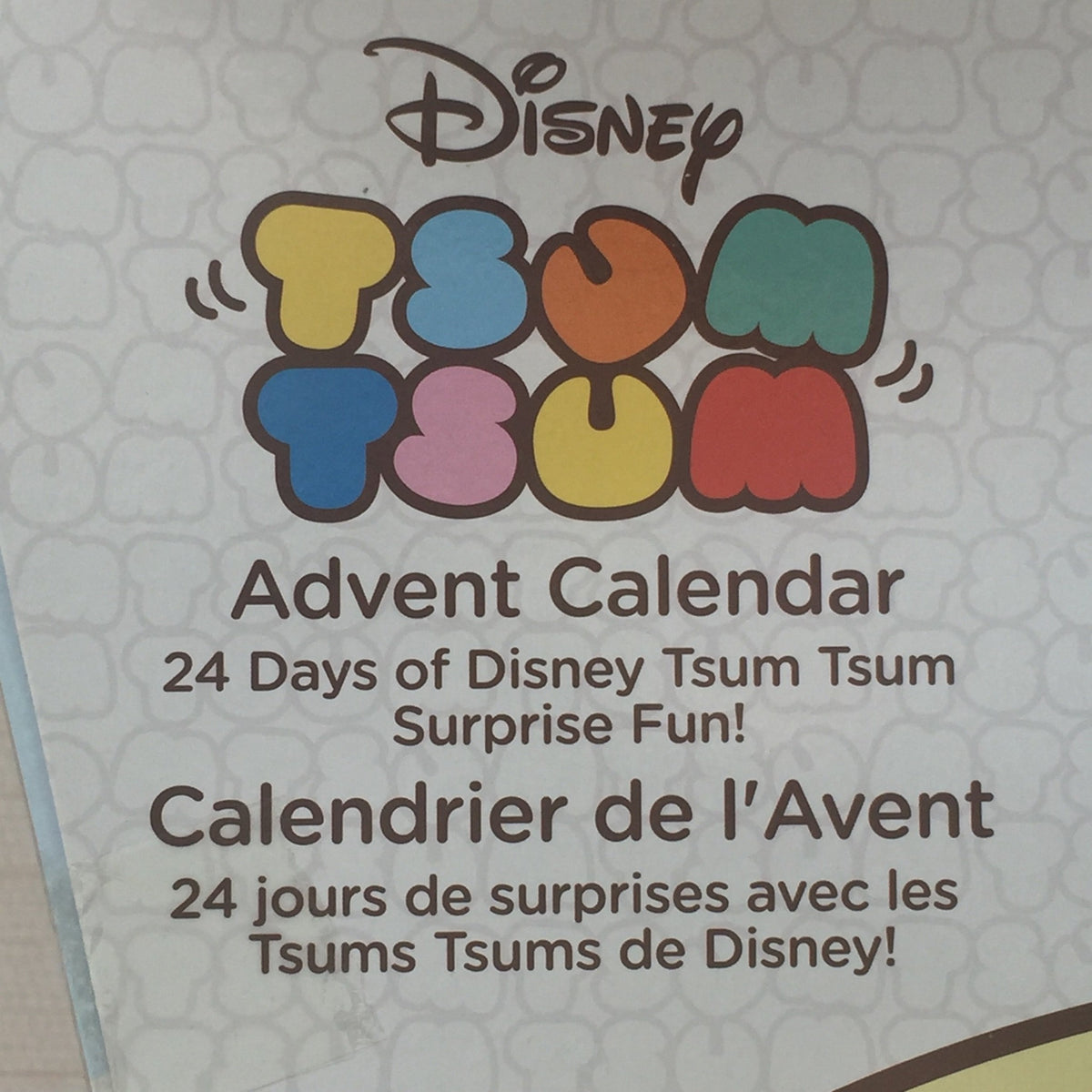 Disney Tsum Tsum Countdown to Christmas Advent Calendar Playset Wave 2