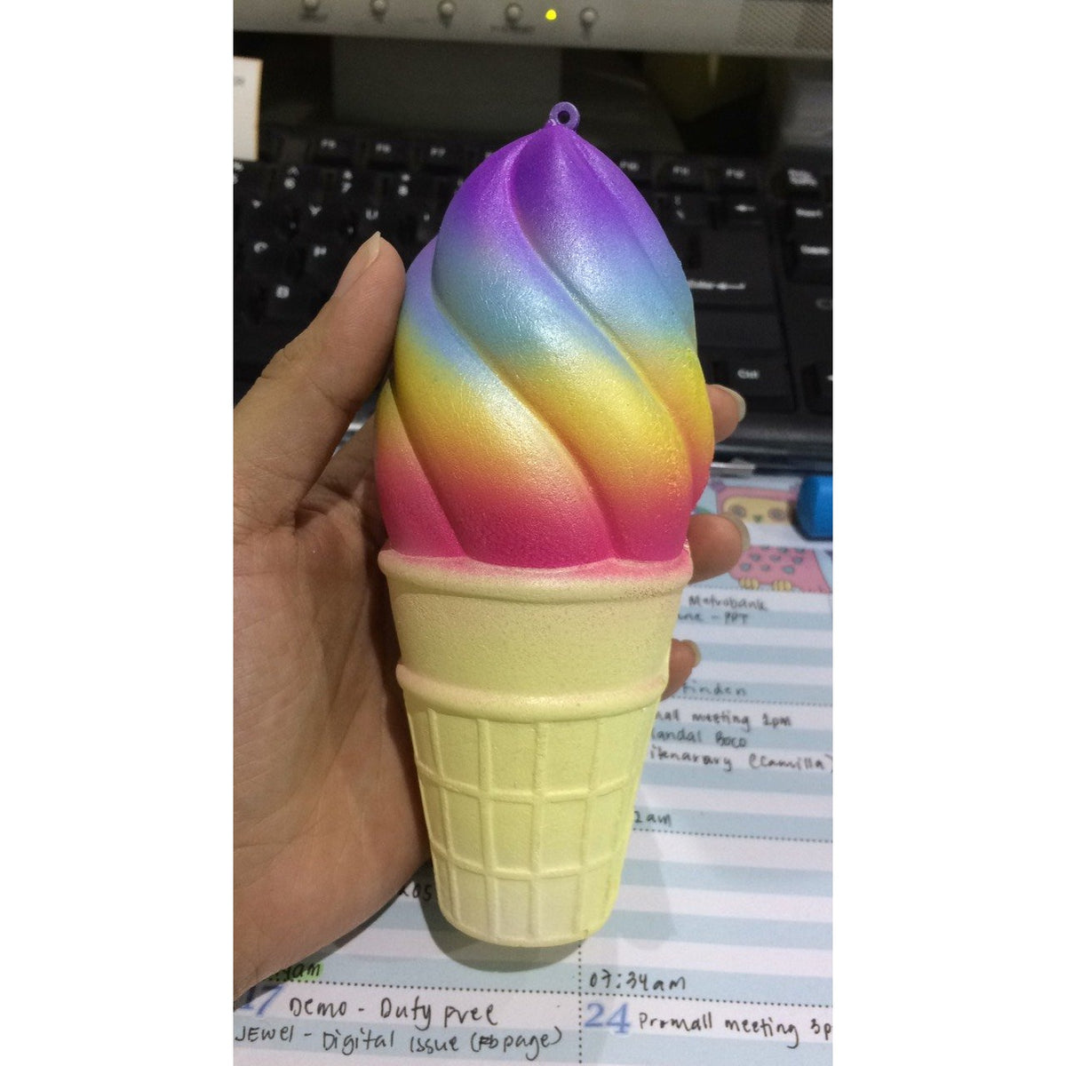 Super Slow Rise Ice Cream Scented Squishy