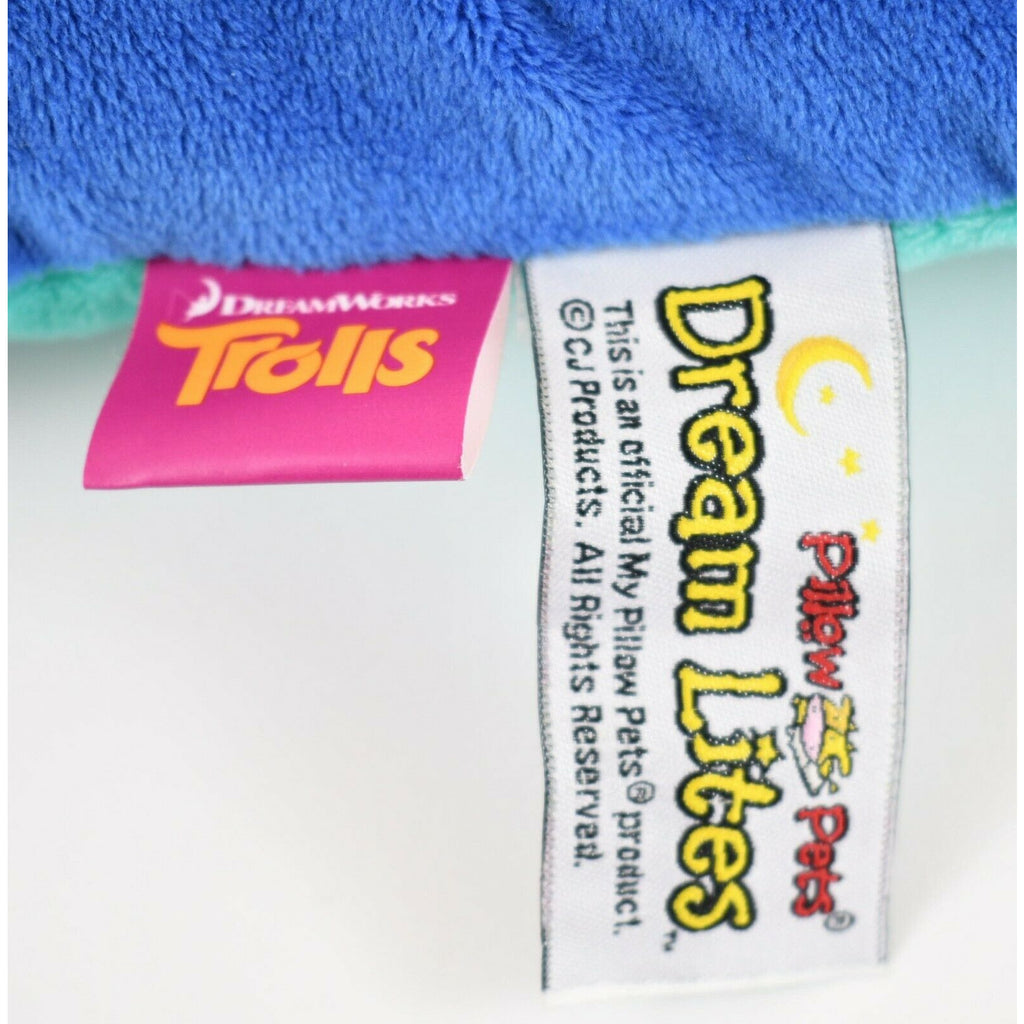 Pillow Pets DreamWorks Branch Trolls Blue/Green
