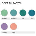 Soft PU Pastel Iron On Vinyl Generic