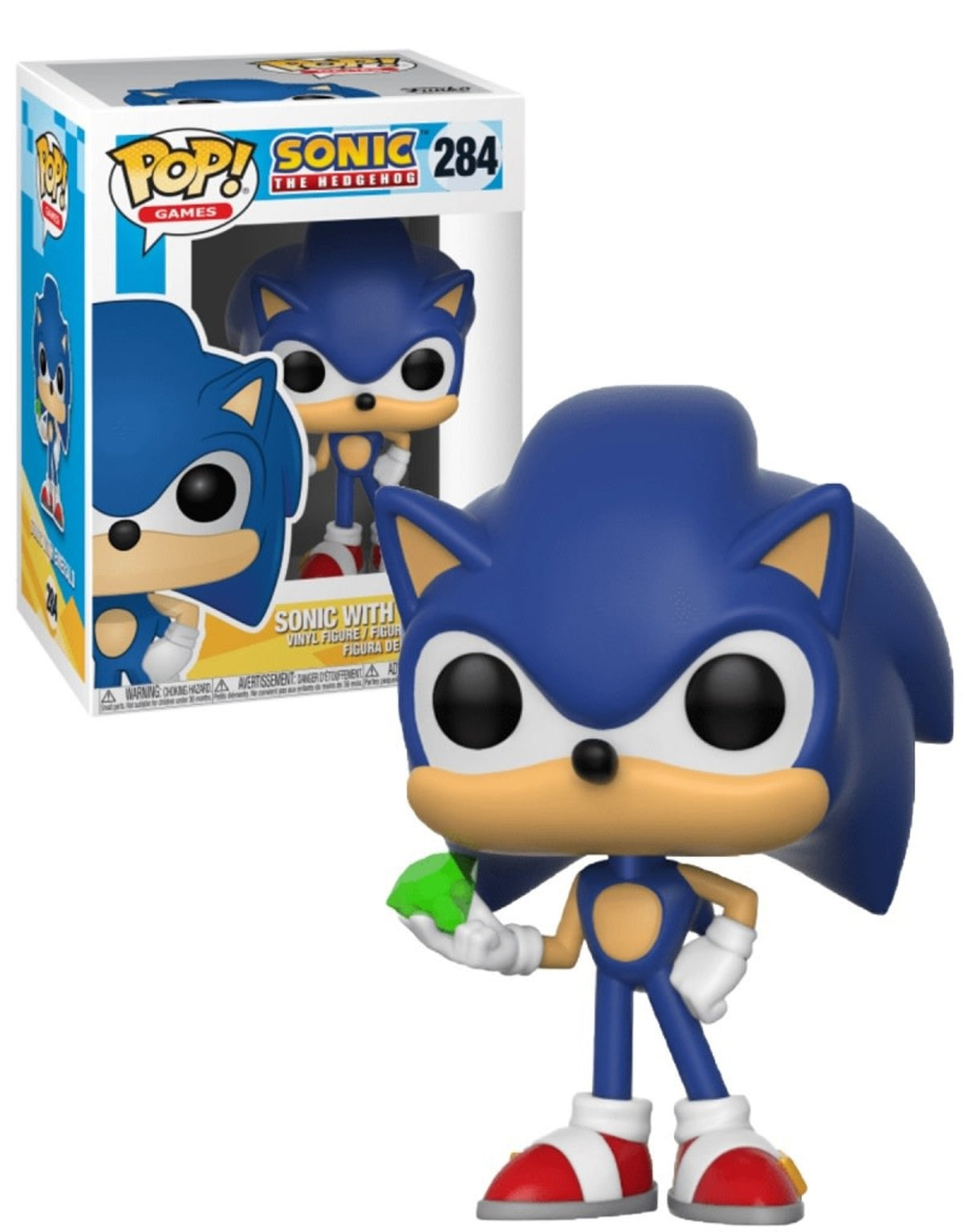 Sonic the Hedgehog with Emerald Funko Pop! Vinyl Figure
